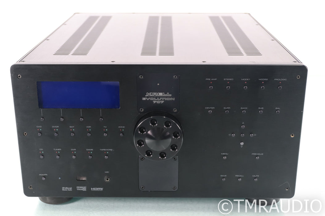 Krell Evolution 707 8.4 Channel Home Theater Receiver; EV707; Black; Remote