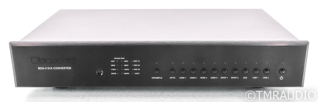 Bryston BDA-3 DAC; D/A Converter; Black (No Remote)