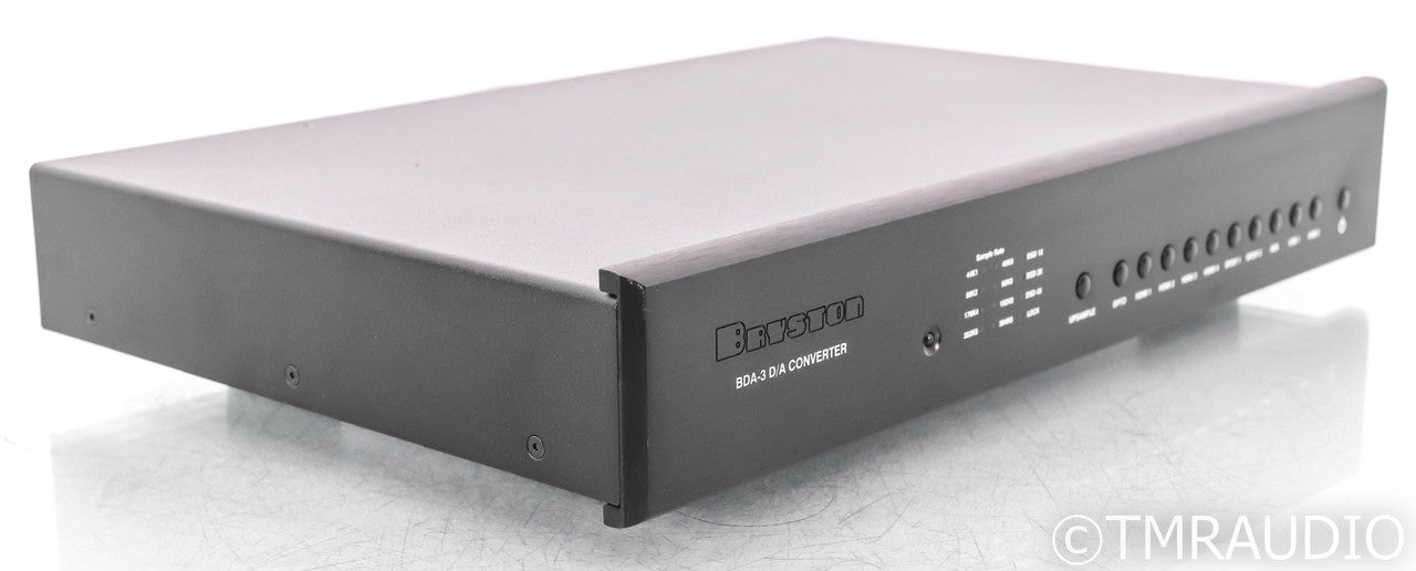 Bryston BDA-3 DAC; D/A Converter; Black (No Remote)
