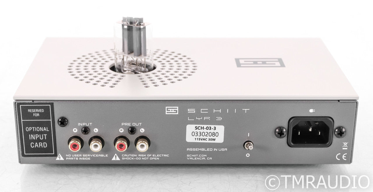 Schiit Audio Lyr Tube Headphone Amplifier / Preamplifier; Silver