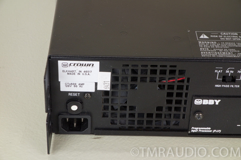 Crown CTS 600 Professional Stereo Power Amplifier