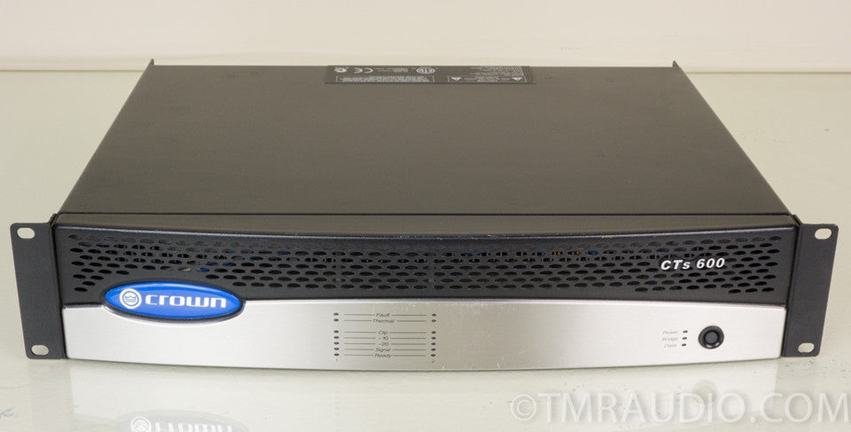 Crown CTS 600 Professional Stereo Power Amplifier