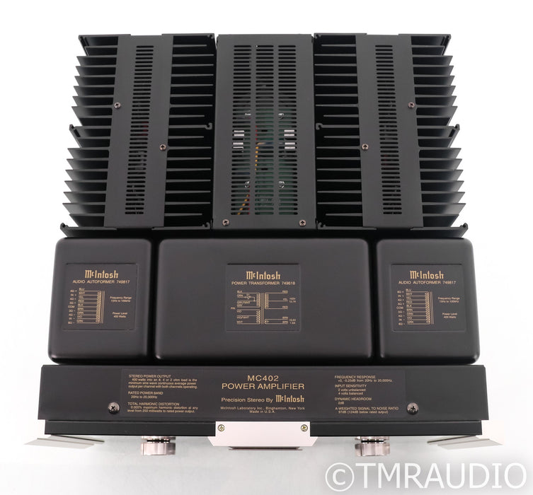 McIntosh MC402 Stereo Power Amplifier; MC-402