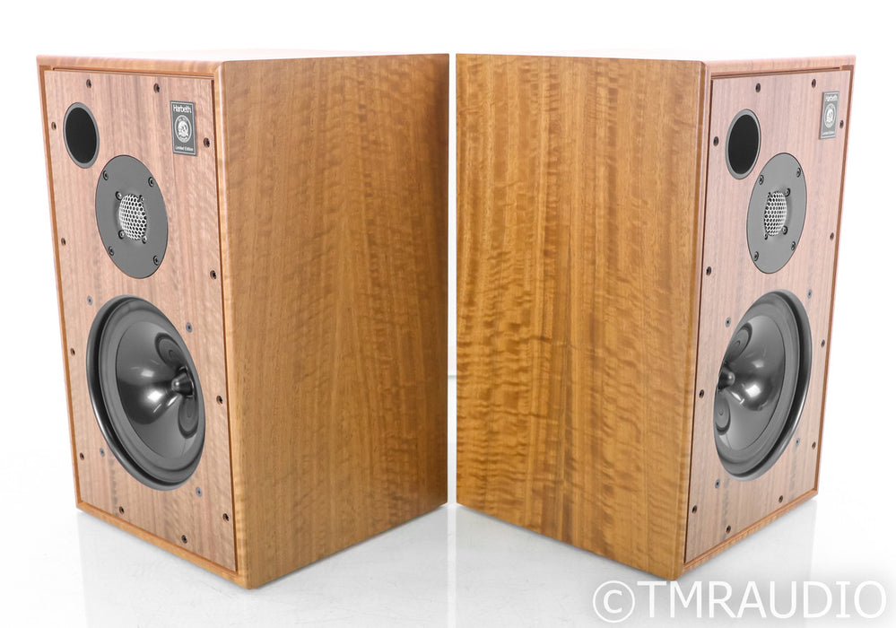 Harbeth 30.2 40th Anniversary Edition Bookshelf Speakers; Silver Eucalyptus Pair