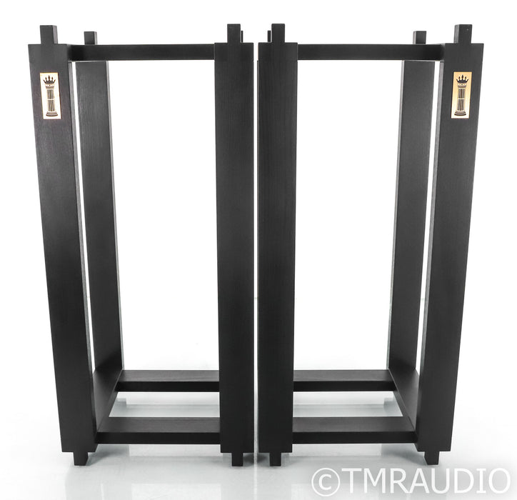 Ton Trager Reference Speaker Stands; Black Pair; For Harbeth 30.1