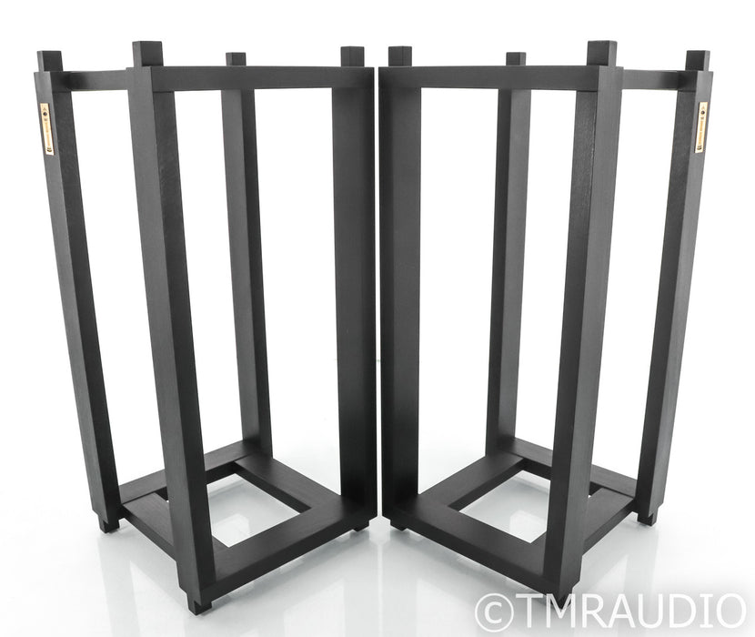 Ton Trager Reference Speaker Stands; Black Pair; For Harbeth 30.1