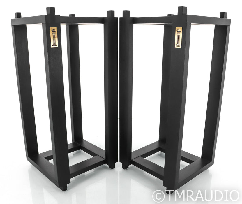 Ton Trager Reference Speaker Stands; Black Pair; For Harbeth 30.1