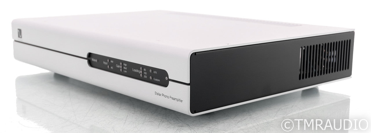 PS Audio Stellar MM / MC Phono Preamplifier; Silver; Remote (Used)