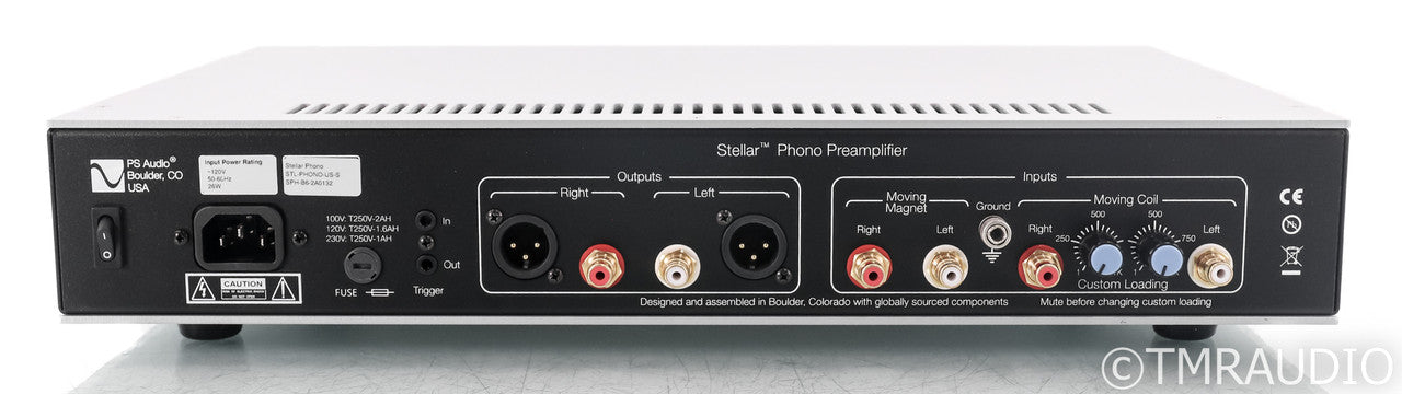 PS Audio Stellar MM / MC Phono Preamplifier; Silver; Remote (Used)