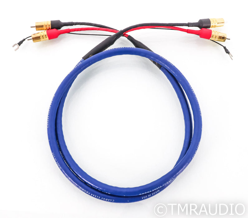 Cardas Clear RCA Phono Cable; 1.5m Tonearm Interconnect