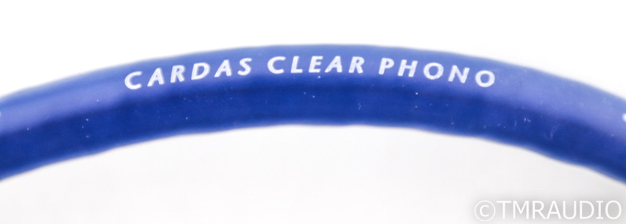 Cardas Clear RCA Phono Cable; 1.5m Tonearm Interconnect
