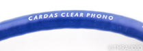 Cardas Clear RCA Phono Cable; 1.5m Tonearm Interconnect