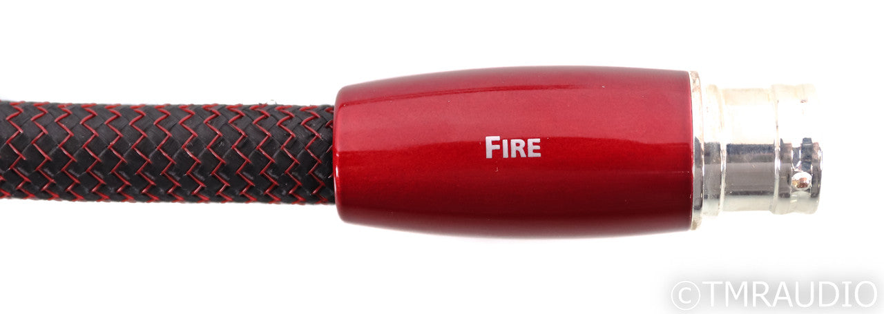 AudioQuest Fire XLR Cables; 0.75m Pair; 72v DBS