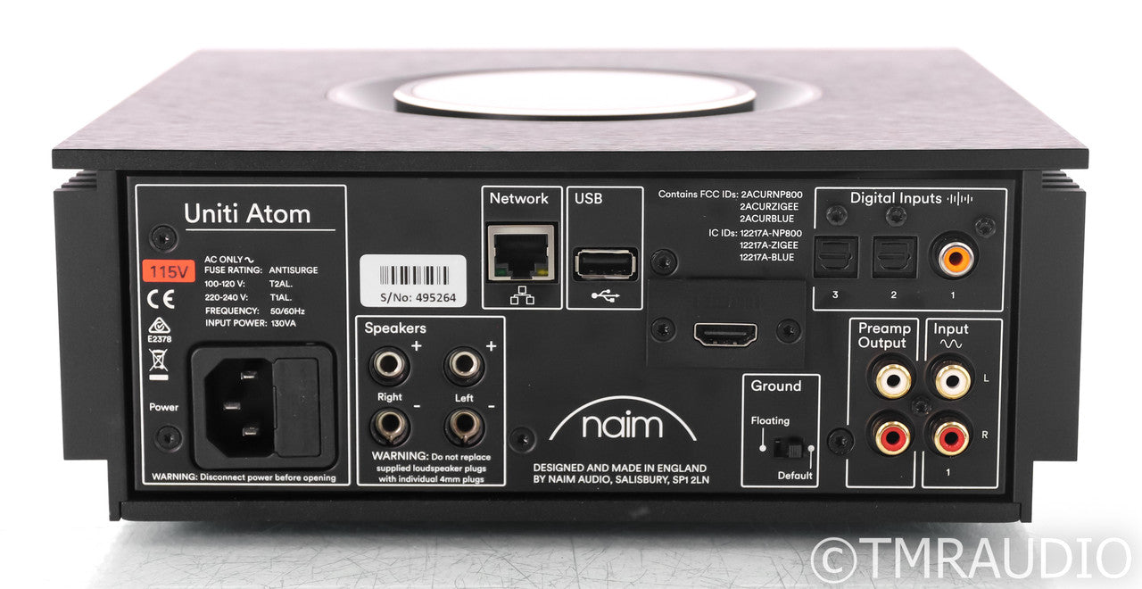 Naim Uniti Atom Wireless Streaming Integrated Amplifier; Remote
