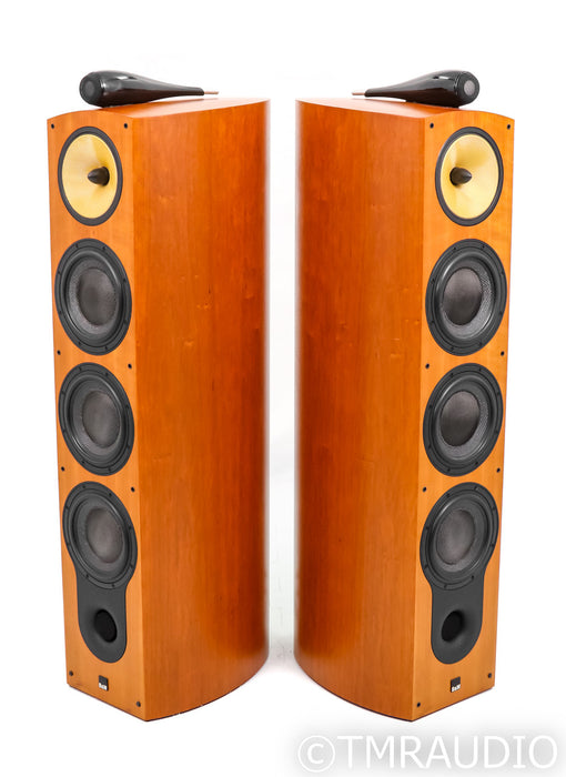 B&W 803 D Floorstanding Speakers; Walnut Pair; D1; Diamond