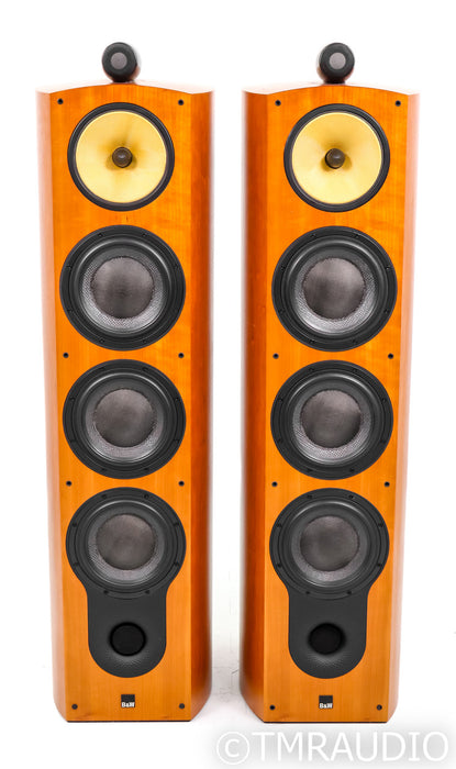 B&W 803 D Floorstanding Speakers; Walnut Pair; D1; Diamond