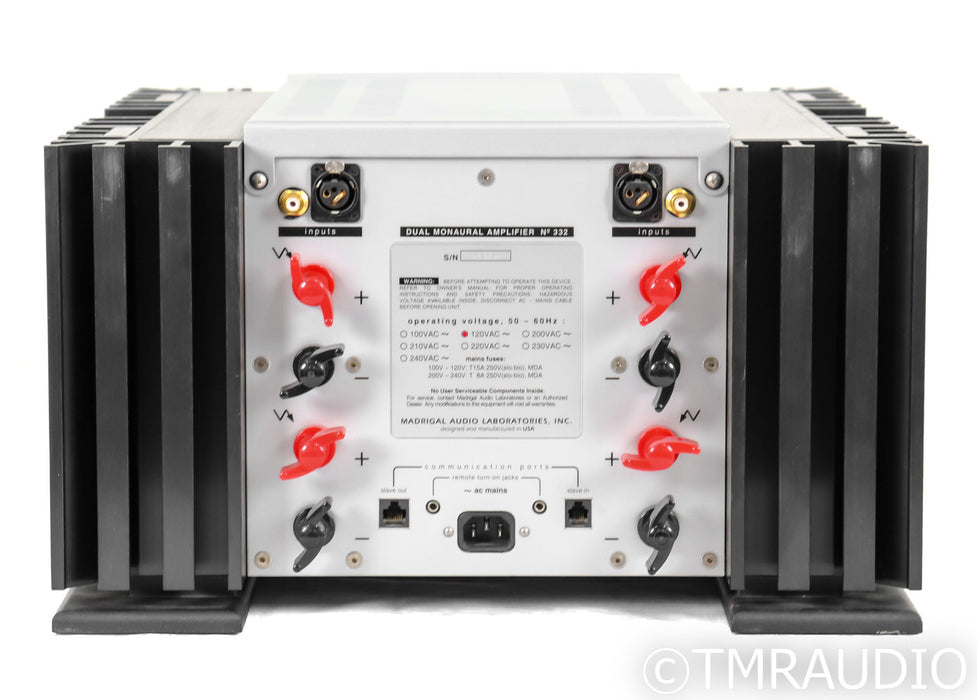 Mark Levinson No. 332 Stereo Power Amplifier; No.332