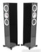KEF R500 Floorstanding Speakers; R-500; Piano Black Pair