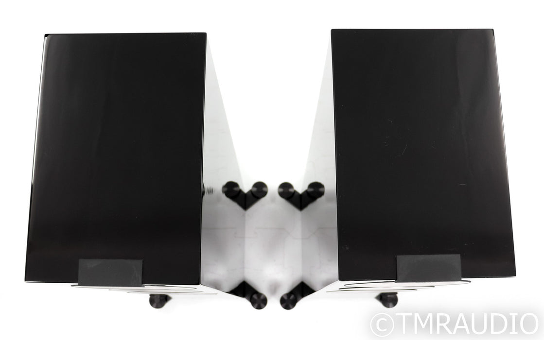KEF R500 Floorstanding Speakers; R-500; Piano Black Pair