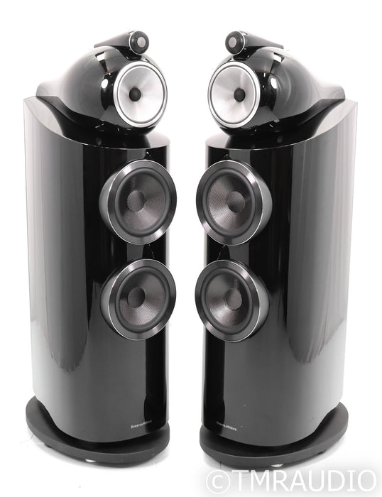B&W 803 D3 Floorstanding Speakers; D-3; Piano Black Pair