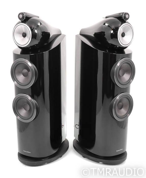 B&W 803 D3 Floorstanding Speakers; D-3; Piano Black Pair