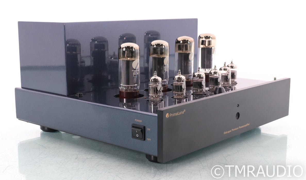 PrimaLuna DiaLogue Premium Stereo Tube Power Amplifier; Remote; Black