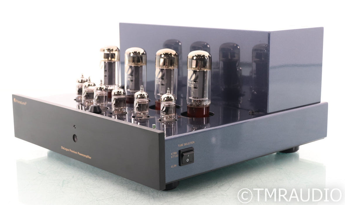 PrimaLuna DiaLogue Premium Stereo Tube Power Amplifier; Remote; Black