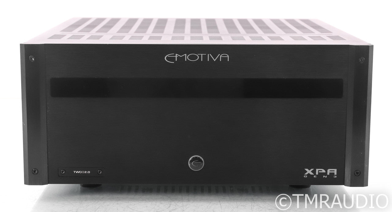 Emotiva XPA 2.0 Gen 3 Stereo Power Amplifier; Two; Black
