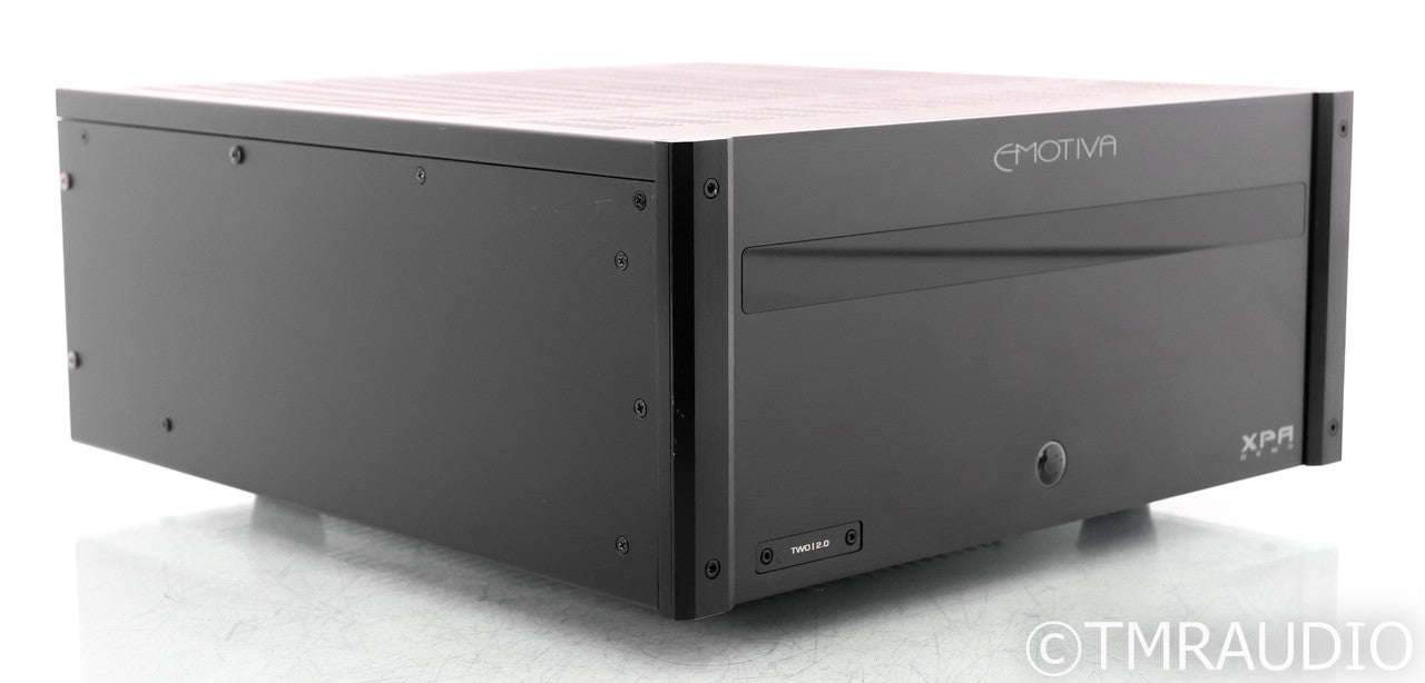 Emotiva XPA 2.0 Gen 3 Stereo Power Amplifier; Two; Black