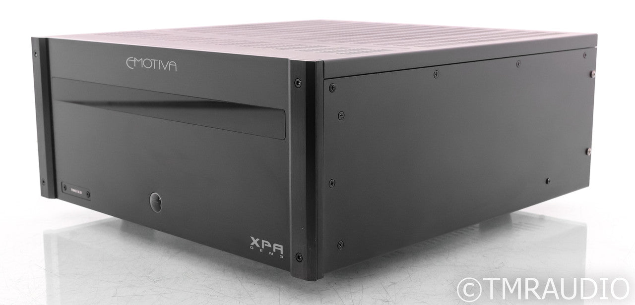 Emotiva XPA 2.0 Gen 3 Stereo Power Amplifier; Two; Black