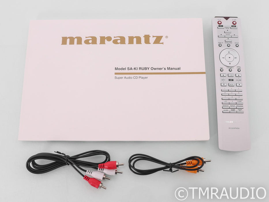 Marantz SA-KI Ruby SACD Player / DAC; Remote; Black; SAKI