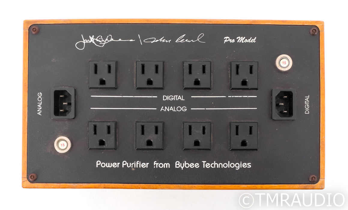 Bybee Technologies John Curl Power Purifier Pro; AC Power Line Conditioner