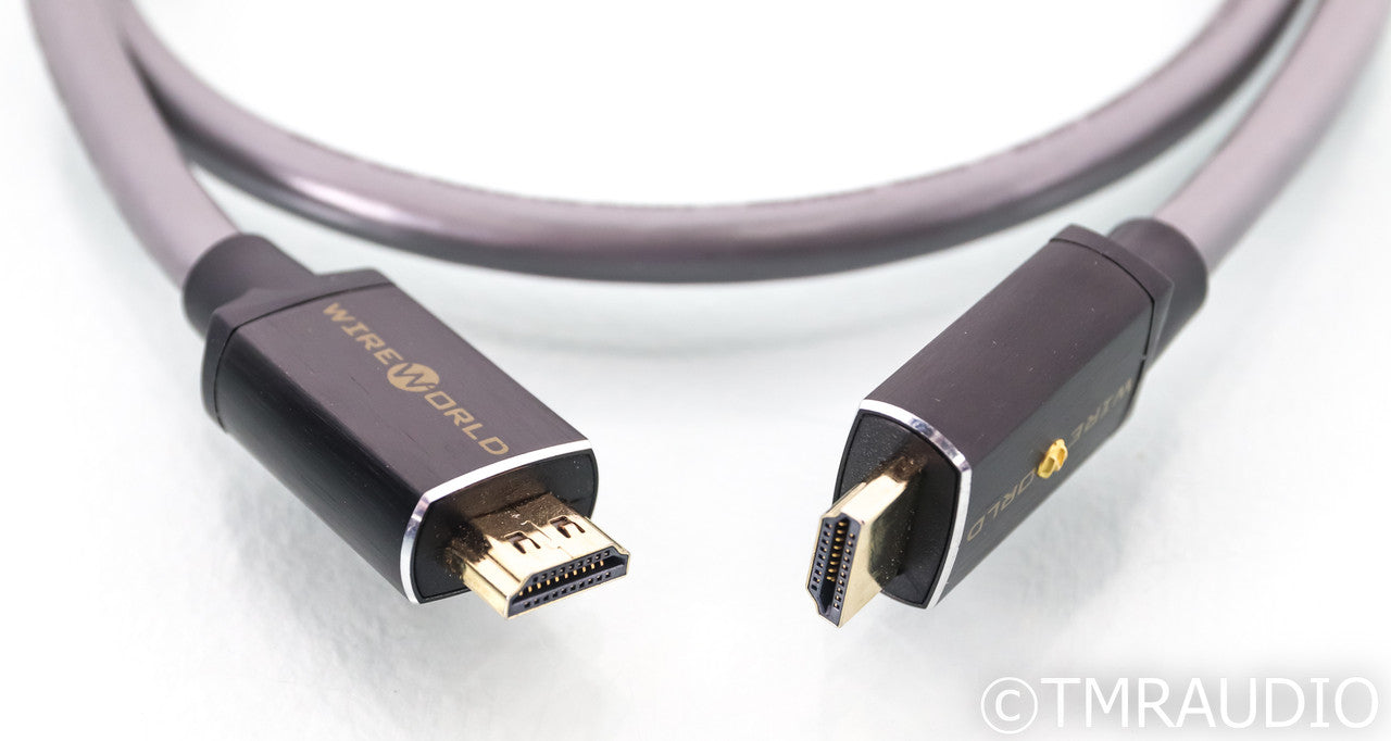WireWorld Silver Sphere HDMI Cable; 1m Digital Interconnect