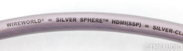 WireWorld Silver Sphere HDMI Cable; 1m Digital Interconnect