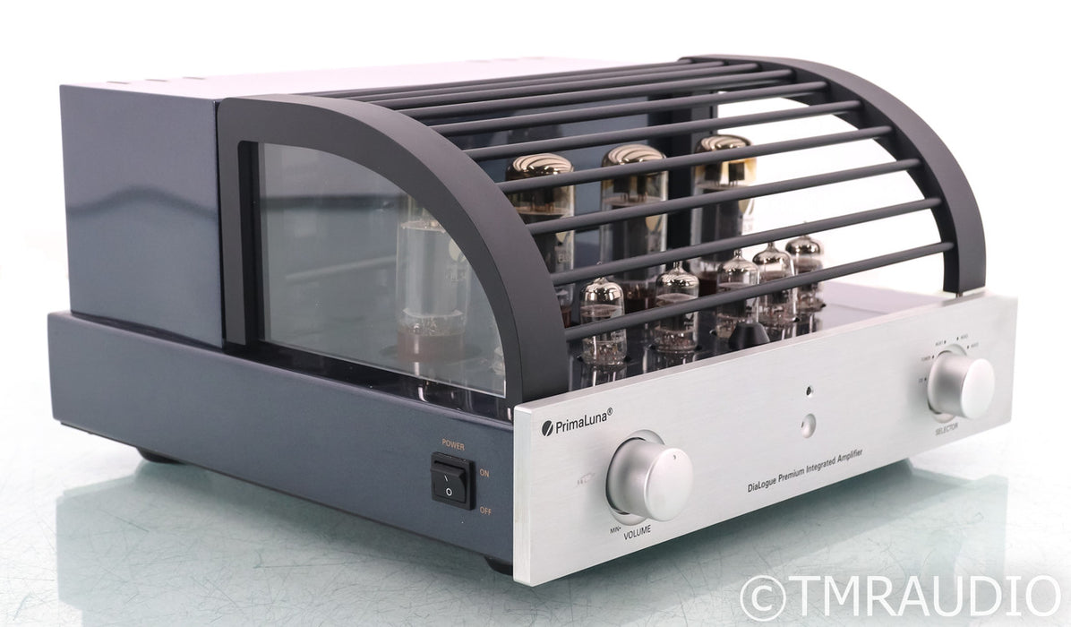 PrimaLuna DiaLogue Premium Stereo Tube Integrated Amplifier; Silver; Remote