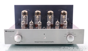 PrimaLuna DiaLogue Premium Stereo Tube Integrated Amplifier; Silver; Remote