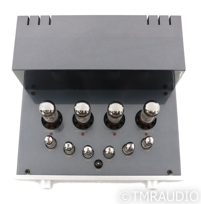 PrimaLuna DiaLogue Premium Stereo Tube Integrated Amplifier; Silver; Remote