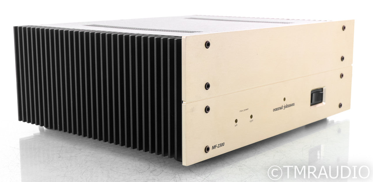 Conrad Johnson MF-2300 Stereo Power Amplifier; MF2300