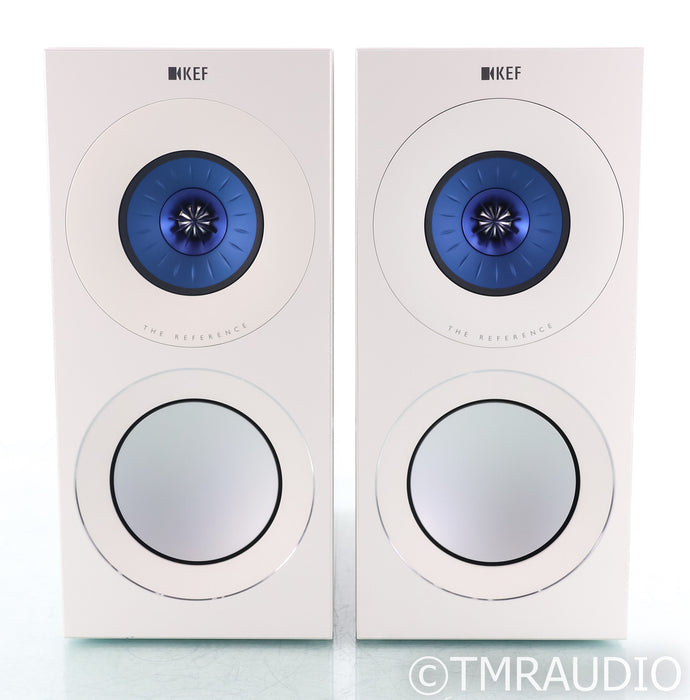 KEF Reference 1 Foundry Edition Bookshelf Speakers; White Pair