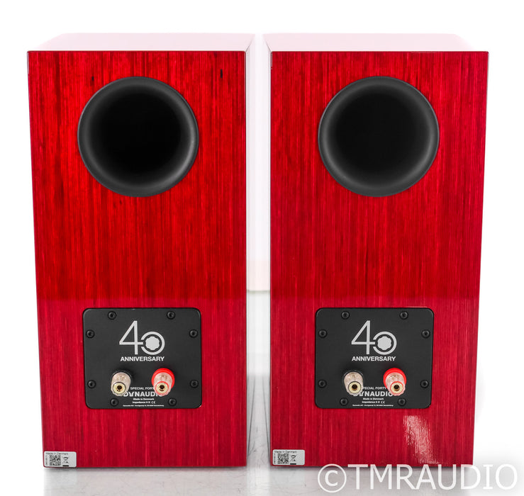 Dynaudio Special Forty Bookshelf Speakers; 40th Anniversary; Red Birch Pair