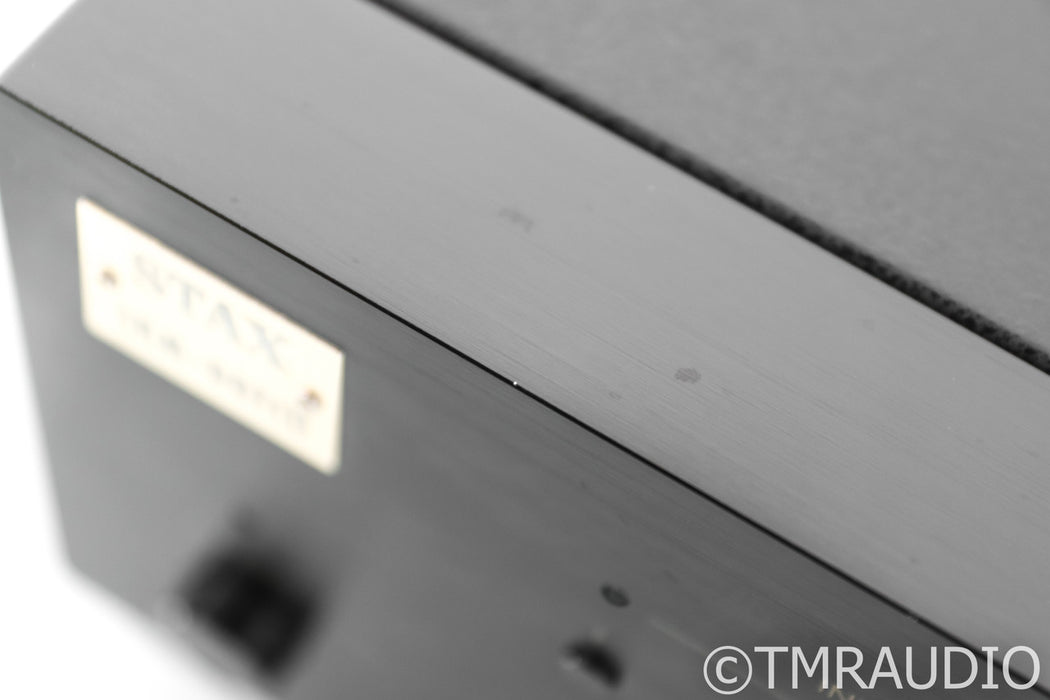 Stax SRM 007tII Electrostatic Tube Headphone Amplifier; Black; 5-pin Pro