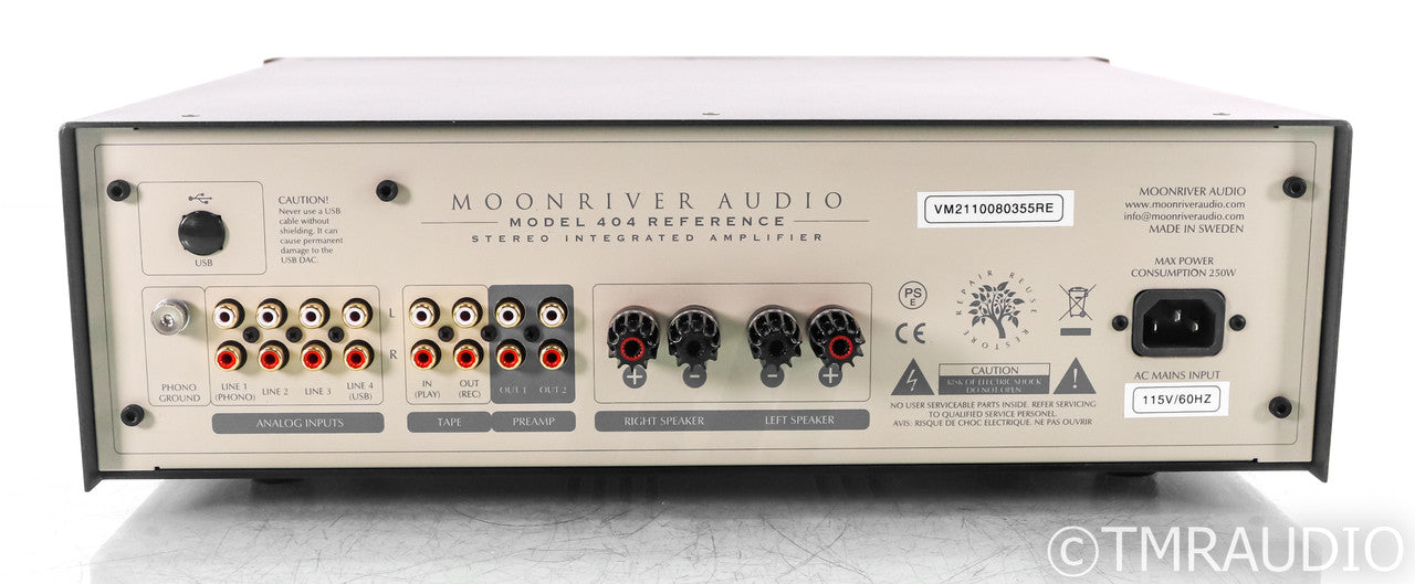 Moonriver Audio Model 404 Reference Stereo Integrated Amplifier; Remote