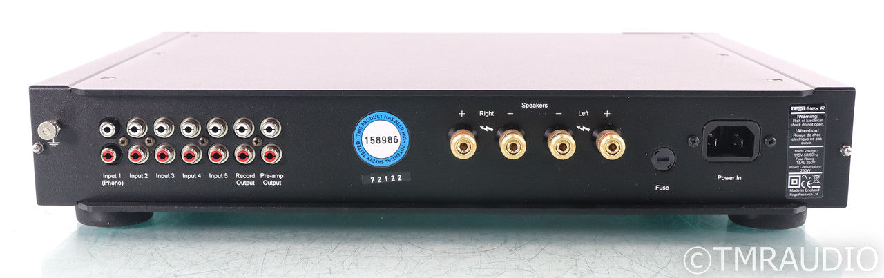 Rega Elex R Stereo Integrated Amplifier; Elex-R; MM Phono; Remote