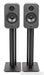 Q Acoustics 3030i Bookshelf Speakers; Gray Pair w/ Stands