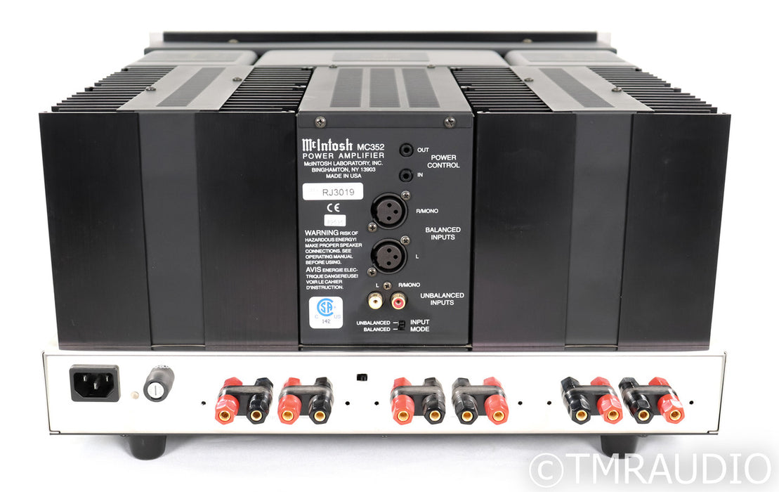 McIntosh MC352 Stereo Power Amplifier; MC-352