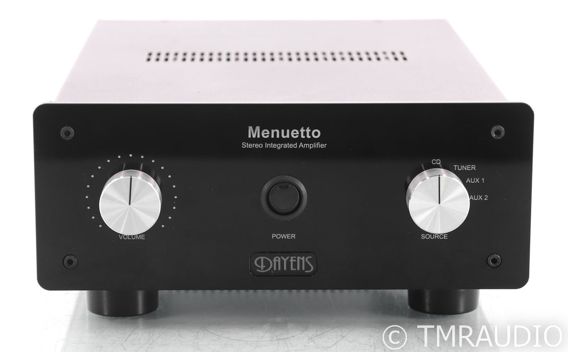 Dayens Menuetto Stereo Integrated Amplifier; Black; Remote