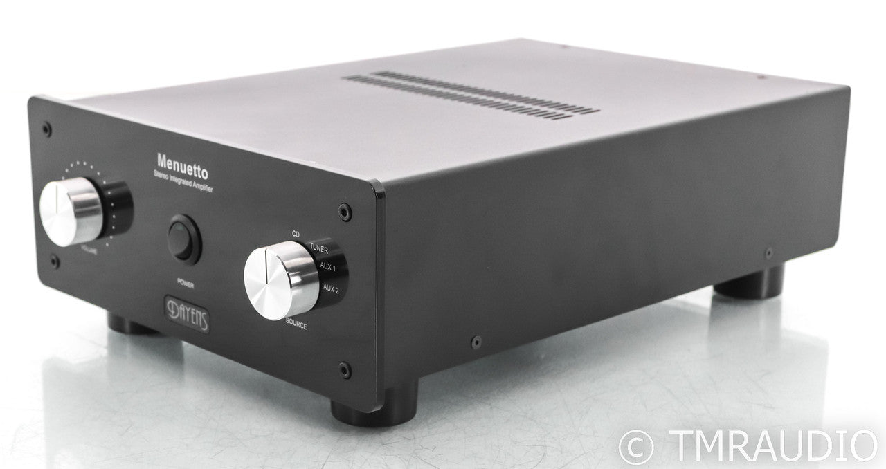 Dayens Menuetto Stereo Integrated Amplifier; Black; Remote