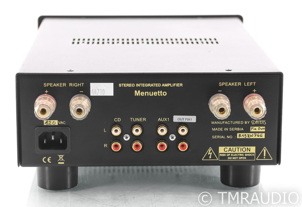 Dayens Menuetto Stereo Integrated Amplifier; Black; Remote