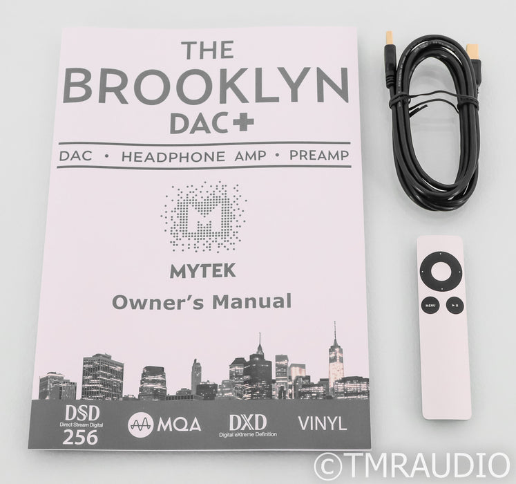 Mytek Brooklyn DAC+ / Headphone Amplifier; Silver; D/A Converter; MM / MC Phono