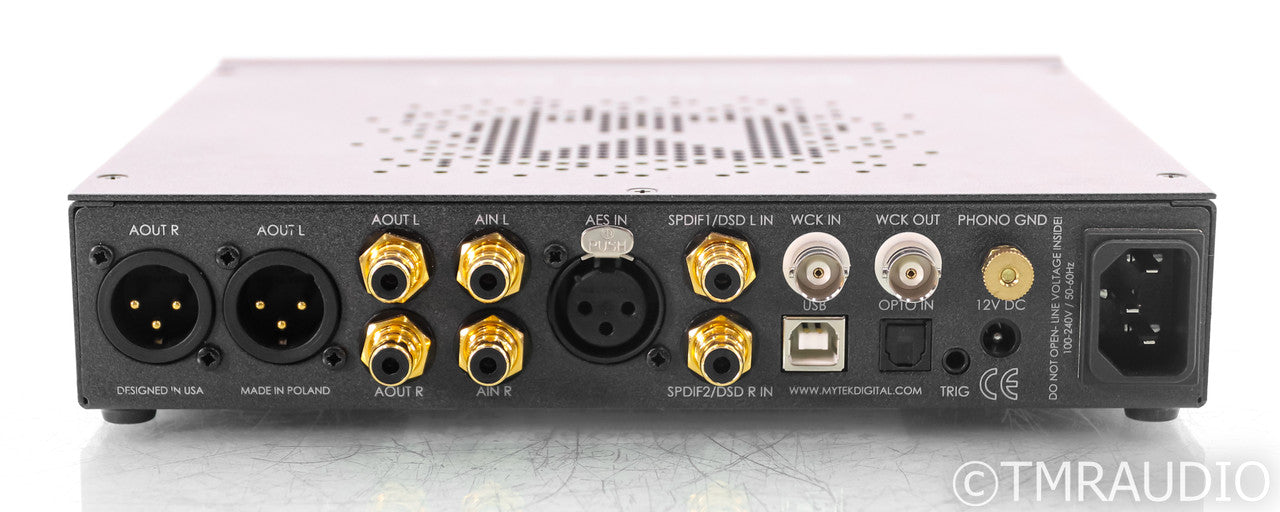 Mytek Brooklyn DAC+ / Headphone Amplifier; Silver; D/A Converter; MM / MC Phono